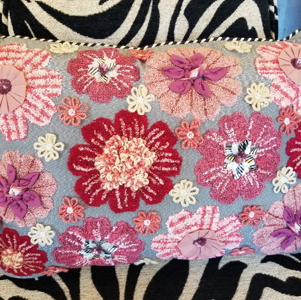 Mackenzie-Childs pillow